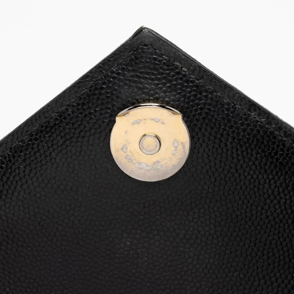 Saint Laurent Mixed Matelasse Grain de Poudre Monogram Large Envelope Bag - Picture 13 of 15